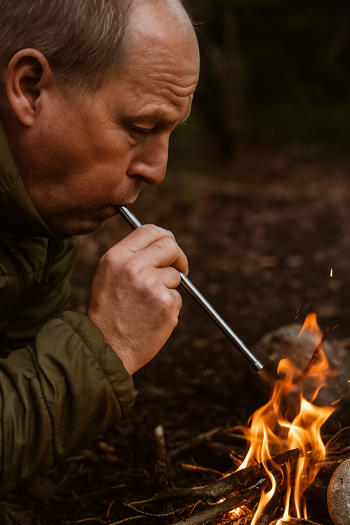 Trekpod Teleskop-Feuerrohr